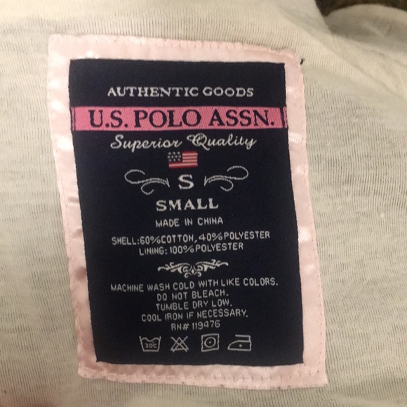 ❌SOLD❌Navy & Pink US POLO Jacket - Picture 4 of 6